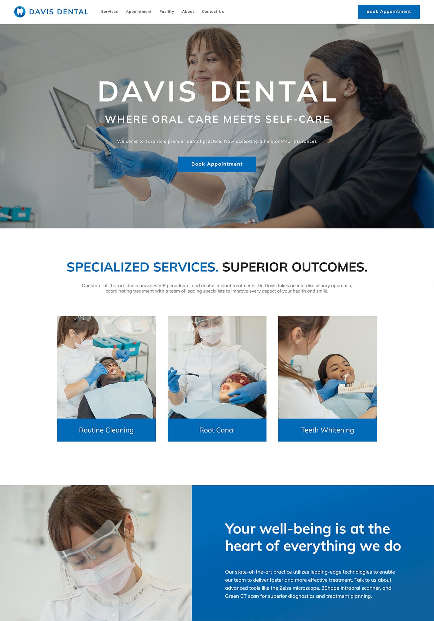 Image 10 for Dental Website Design Templates